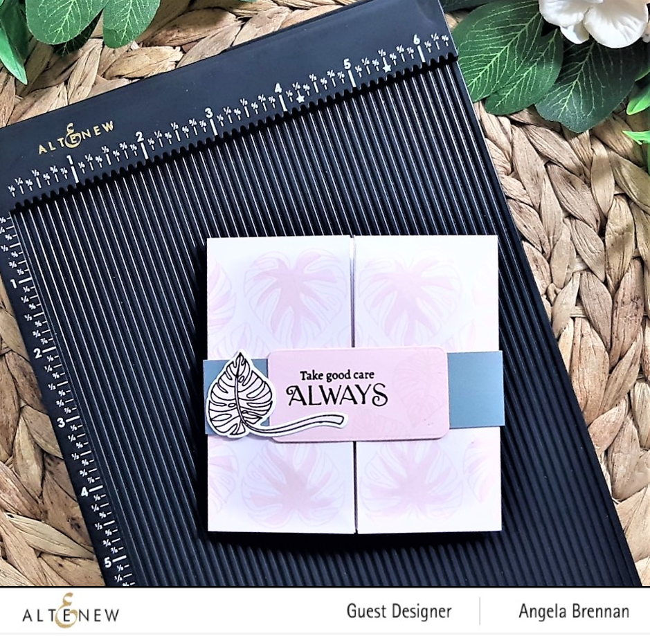 Stamp & Die & Stencil Bundle Monsteras And Quotes