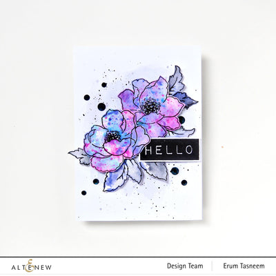 Stamp & Die & Stencil Bundle Nature Blossoms
