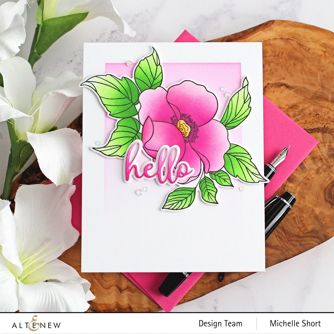 Stamp & Die & Stencil Bundle Nostalgic Florals
