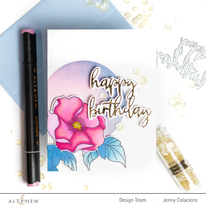 Stamp & Die & Stencil Bundle Nostalgic Florals