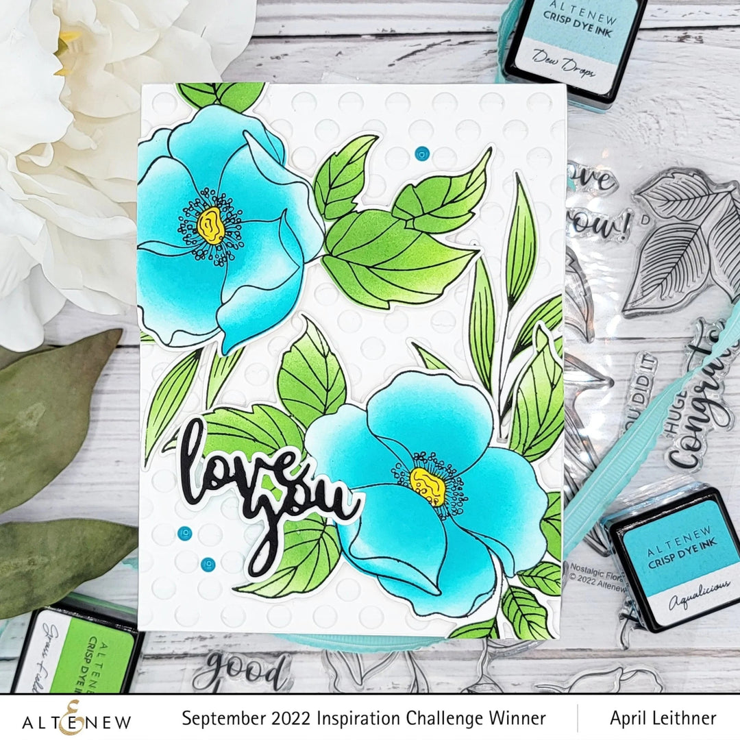 Stamp & Die & Stencil Bundle Nostalgic Florals
