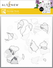 Stamp & Die & Stencil Bundle Nostalgic Florals