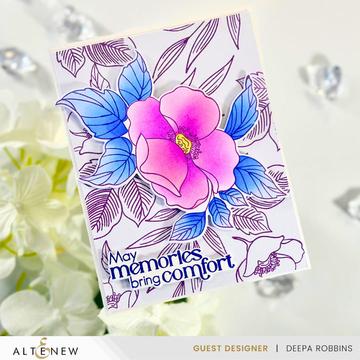 Stamp & Die & Stencil Bundle Nostalgic Florals
