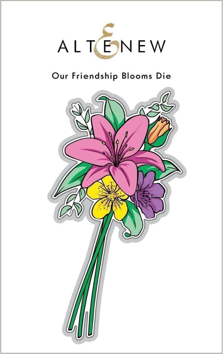 Stamp & Die & Stencil Bundle Our Friendship Blooms