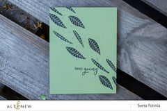 Stamp & Die & Stencil Bundle Playful Plumeria