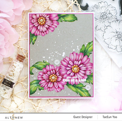 Stamp & Die & Stencil Bundle Precious Blooms