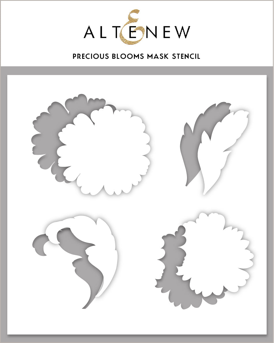 Stamp & Die & Stencil Bundle Precious Blooms