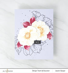 Stamp & Die & Stencil Bundle Queen Anemone