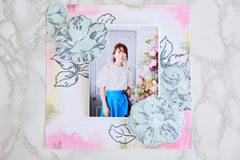 Stamp & Die & Stencil Bundle Queen Anemone