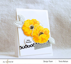 Stamp & Die & Stencil Bundle Queen Anemone