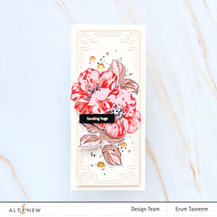 Stamp & Die & Stencil Bundle Queen Anemone