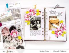 Stamp & Die & Stencil Bundle Queen Anemone
