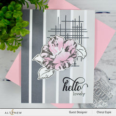 Stamp & Die & Stencil Bundle Queen Anemone