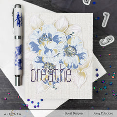 Stamp & Die & Stencil Bundle Queen Anemone