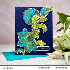 Stamp & Die & Stencil Bundle Scalloped Ornaments
