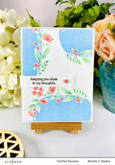 Stamp & Die & Stencil Bundle Sentimental Florals