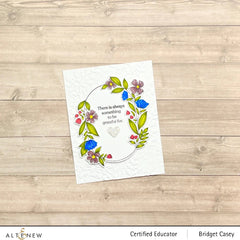 Stamp & Die & Stencil Bundle Sentimental Florals