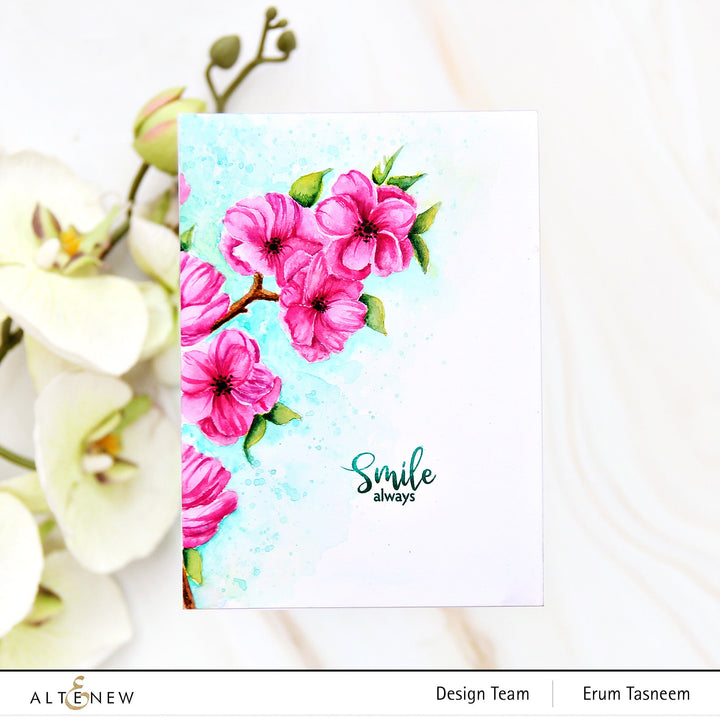 Stamp & Die & Stencil Bundle Stunning Sakura