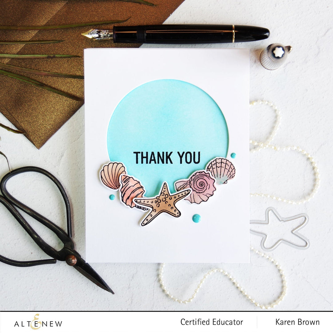 Stamp & Die & Stencil Bundle Summer Wishes