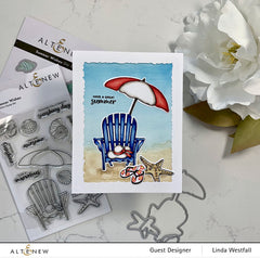 Stamp & Die & Stencil Bundle Summer Wishes