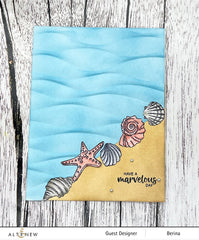 Stamp & Die & Stencil Bundle Summer Wishes