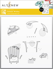 Stamp & Die & Stencil Bundle Summer Wishes