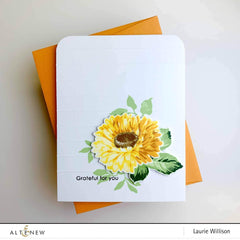 Stamp & Die & Stencil Bundle Sunflower Daisy