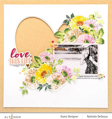 Stamp & Die & Stencil Bundle Sunflower Daisy