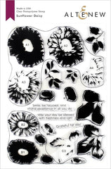 Stamp & Die & Stencil Bundle Sunflower Daisy