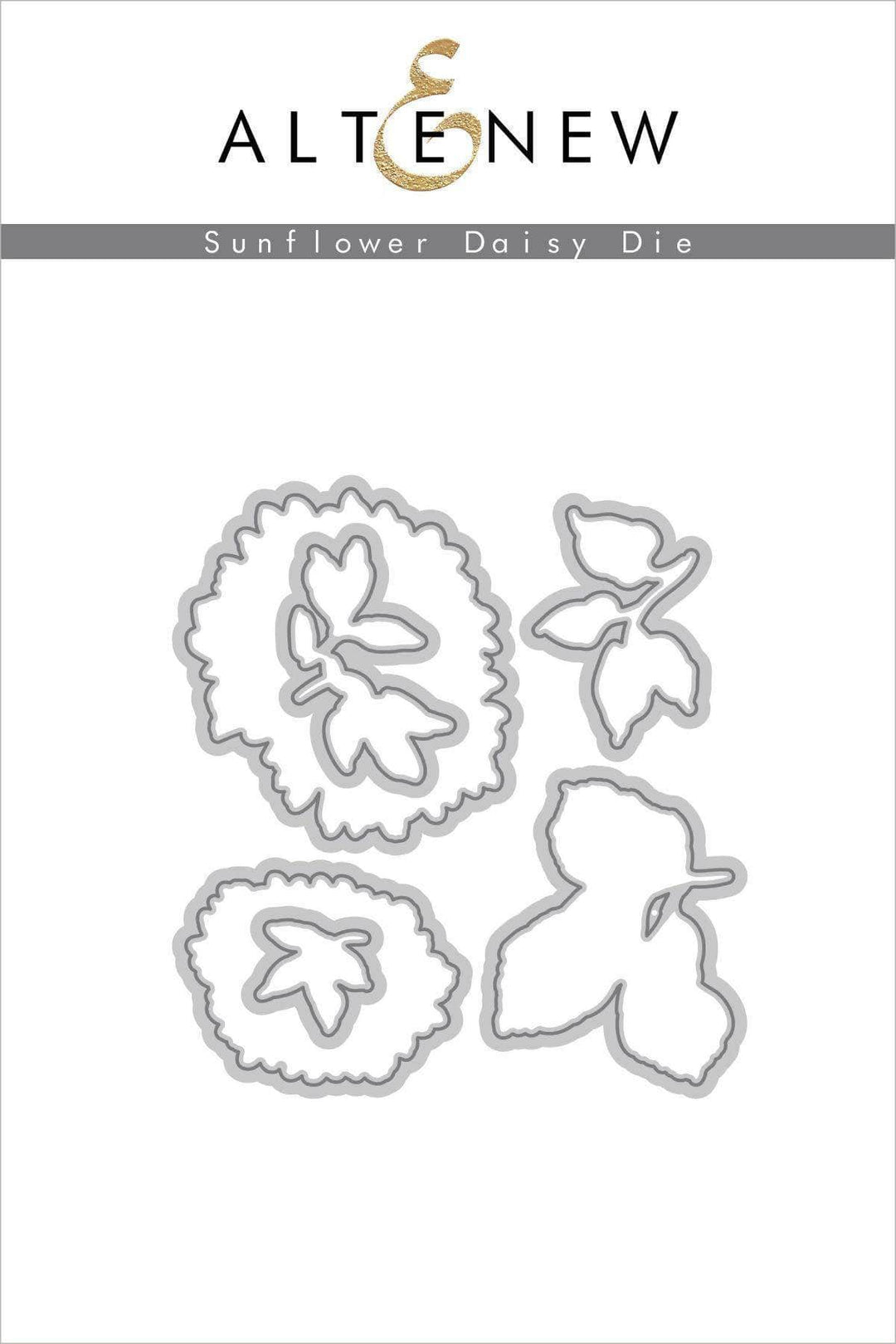 Stamp & Die & Stencil Bundle Sunflower Daisy