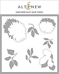 Stamp & Die & Stencil Bundle Sunflower Daisy