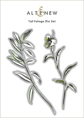 Stamp & Die & Stencil Bundle Tall Foliage