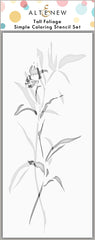 Stamp & Die & Stencil Bundle Tall Foliage