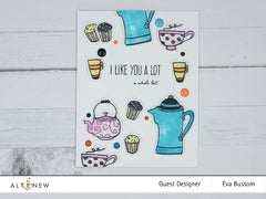 Stamp & Die & Stencil Bundle Tea Time