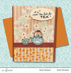 Stamp & Die & Stencil Bundle Tea Time