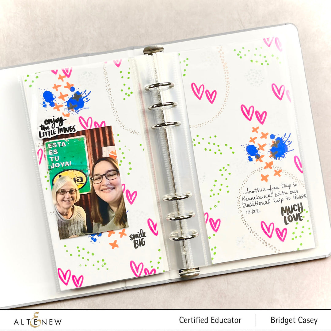 Stamp & Die & Stencil Bundle Through the Rainbow