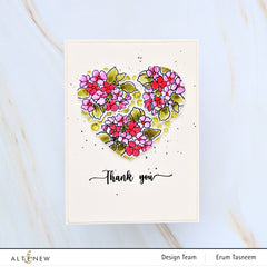 Stamp & Die & Stencil Bundle Tranquility Rose