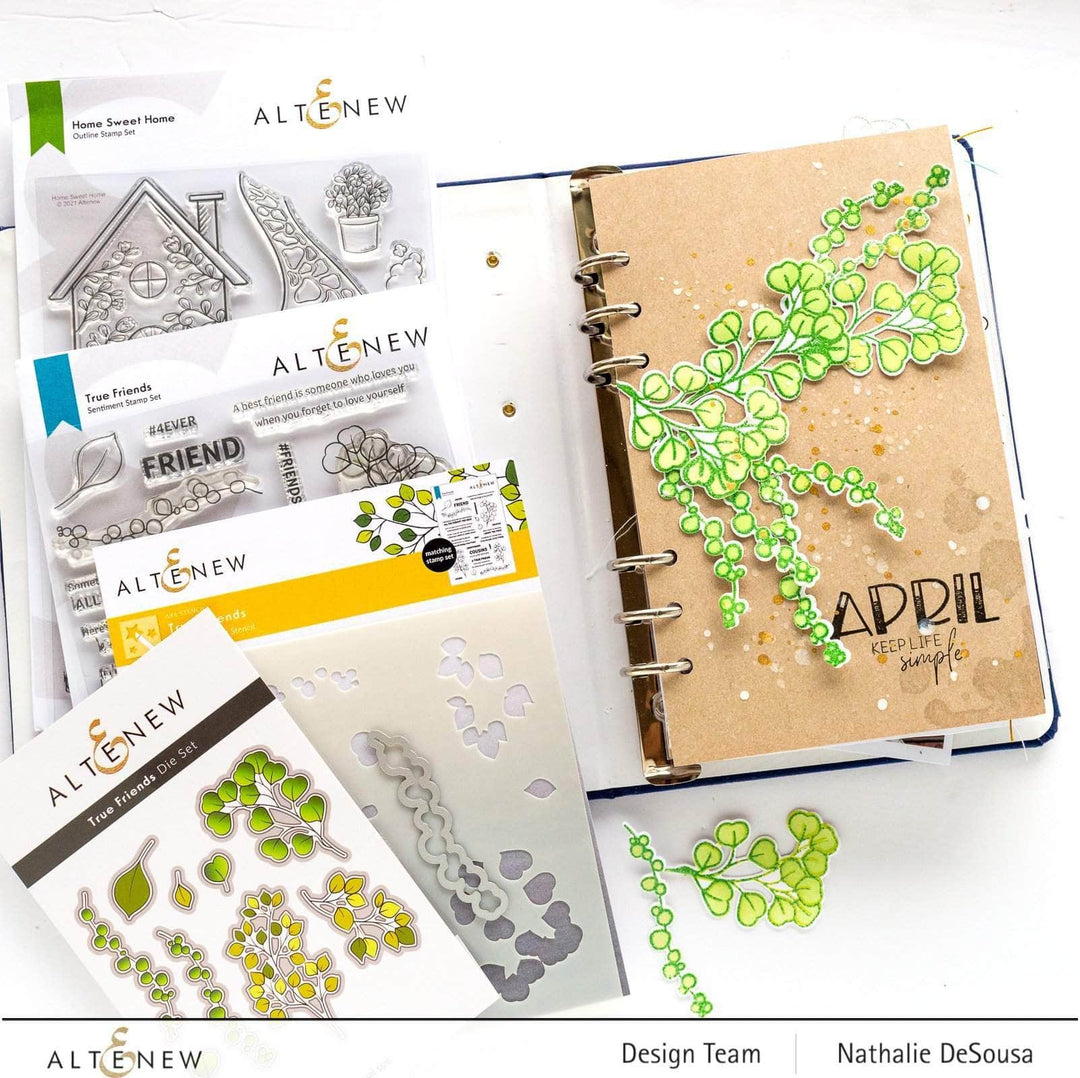 Stamp & Die & Stencil Bundle True Friends