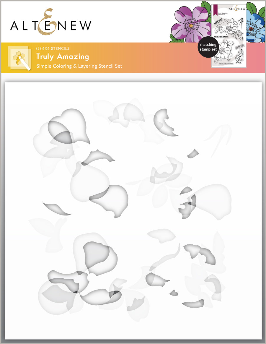 Stamp & Die & Stencil Bundle Truly Amazing