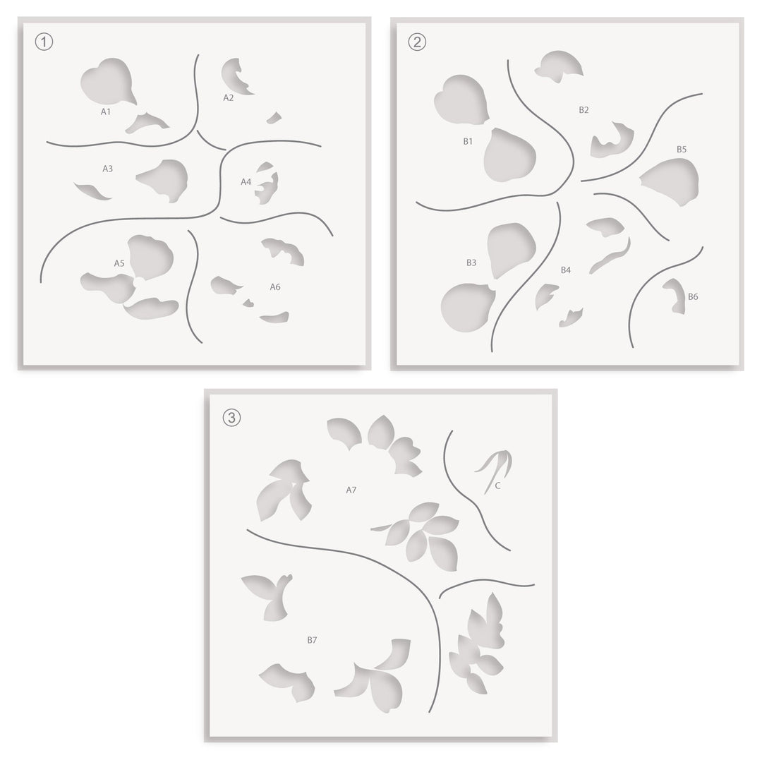 Stamp & Die & Stencil Bundle Truly Amazing