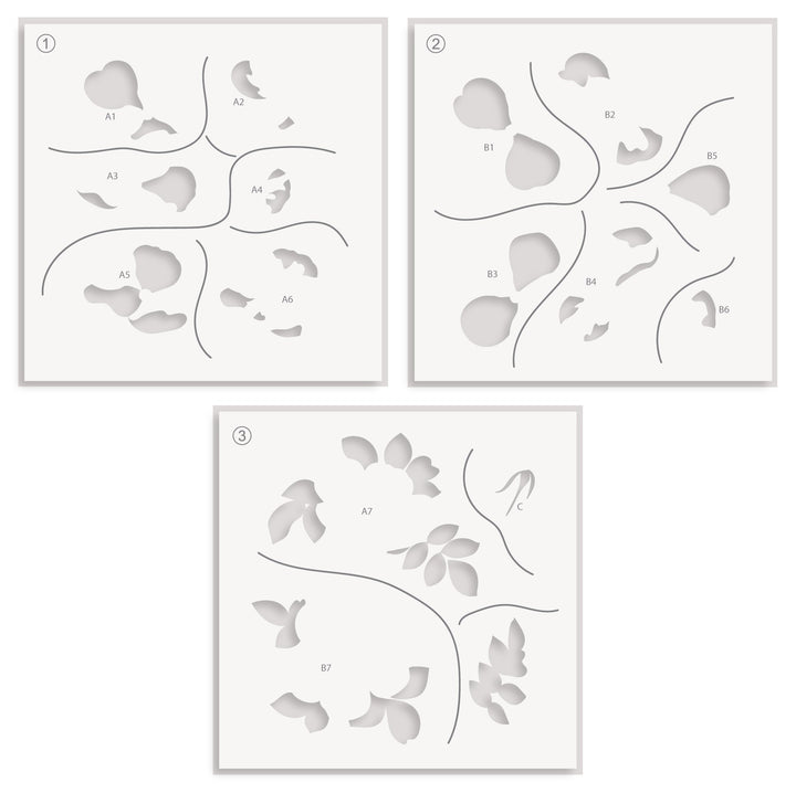 Stamp & Die & Stencil Bundle Truly Amazing