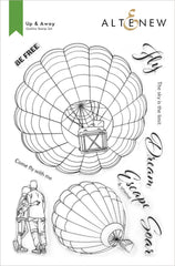 Stamp & Die & Stencil Bundle Up & Away
