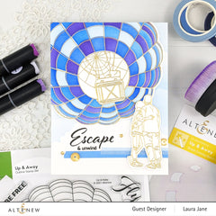 Stamp & Die & Stencil Bundle Up & Away