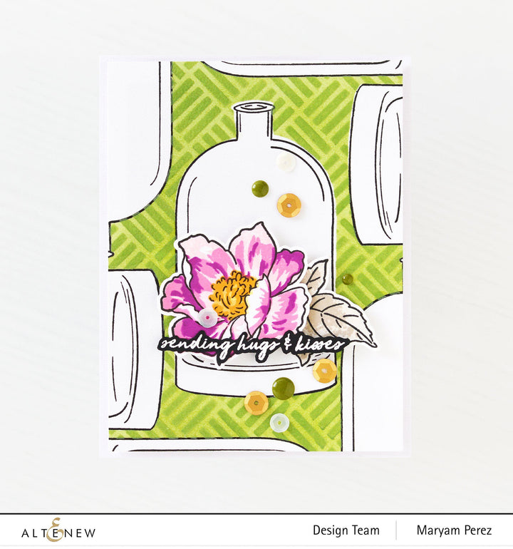 Stamp & Die & Stencil Bundle Versatile Vases 2