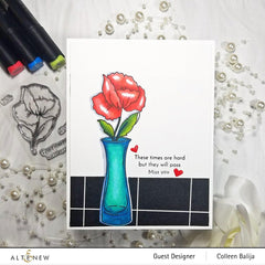 Stamp & Die & Stencil Bundle Versatile Vases 2