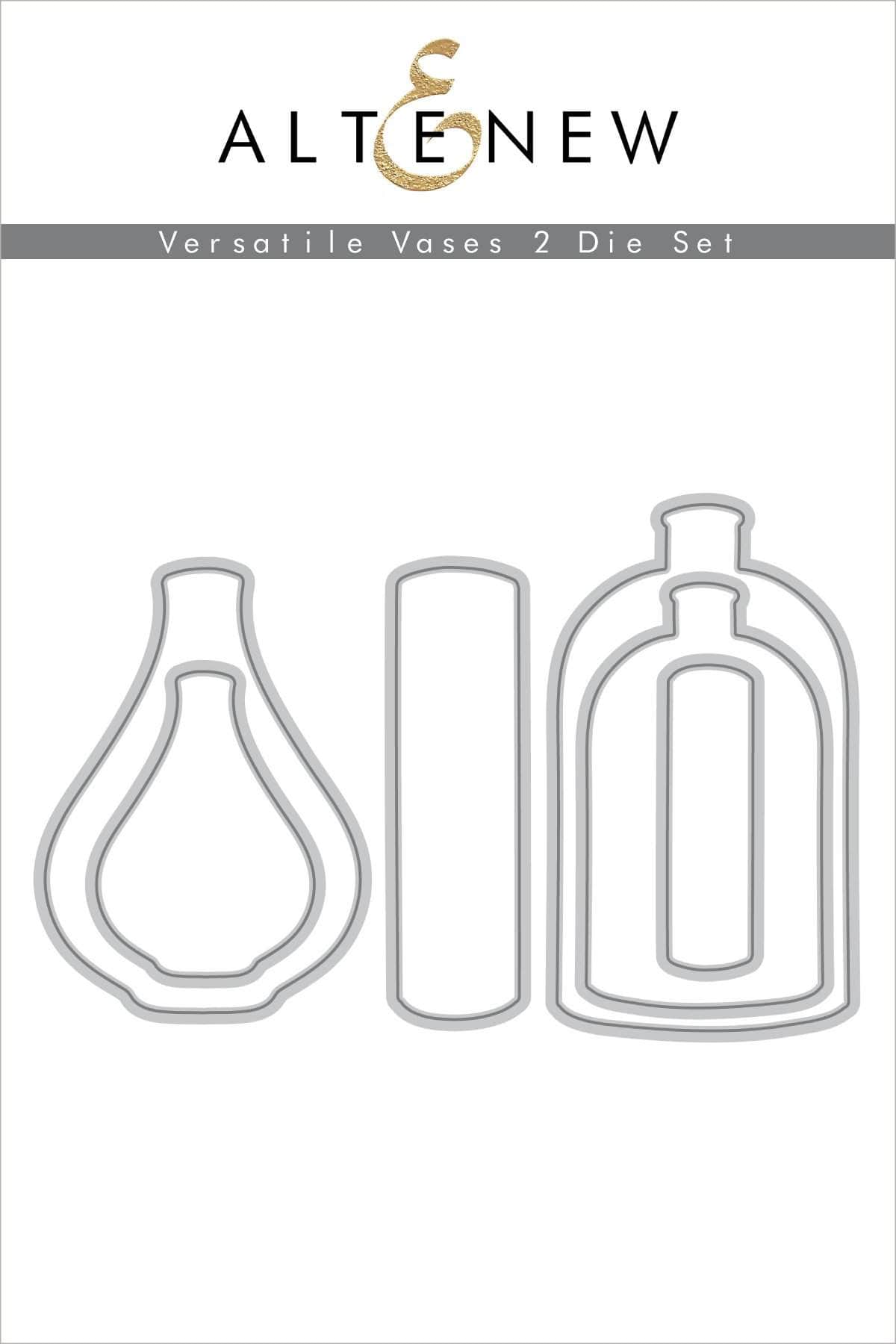 Stamp & Die & Stencil Bundle Versatile Vases 2