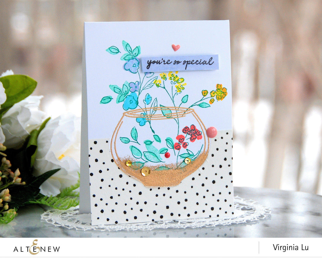 Stamp & Die & Stencil Bundle Versatile Vases
