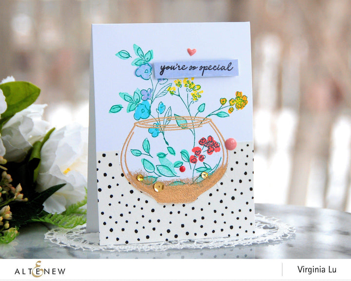 Stamp & Die & Stencil Bundle Versatile Vases