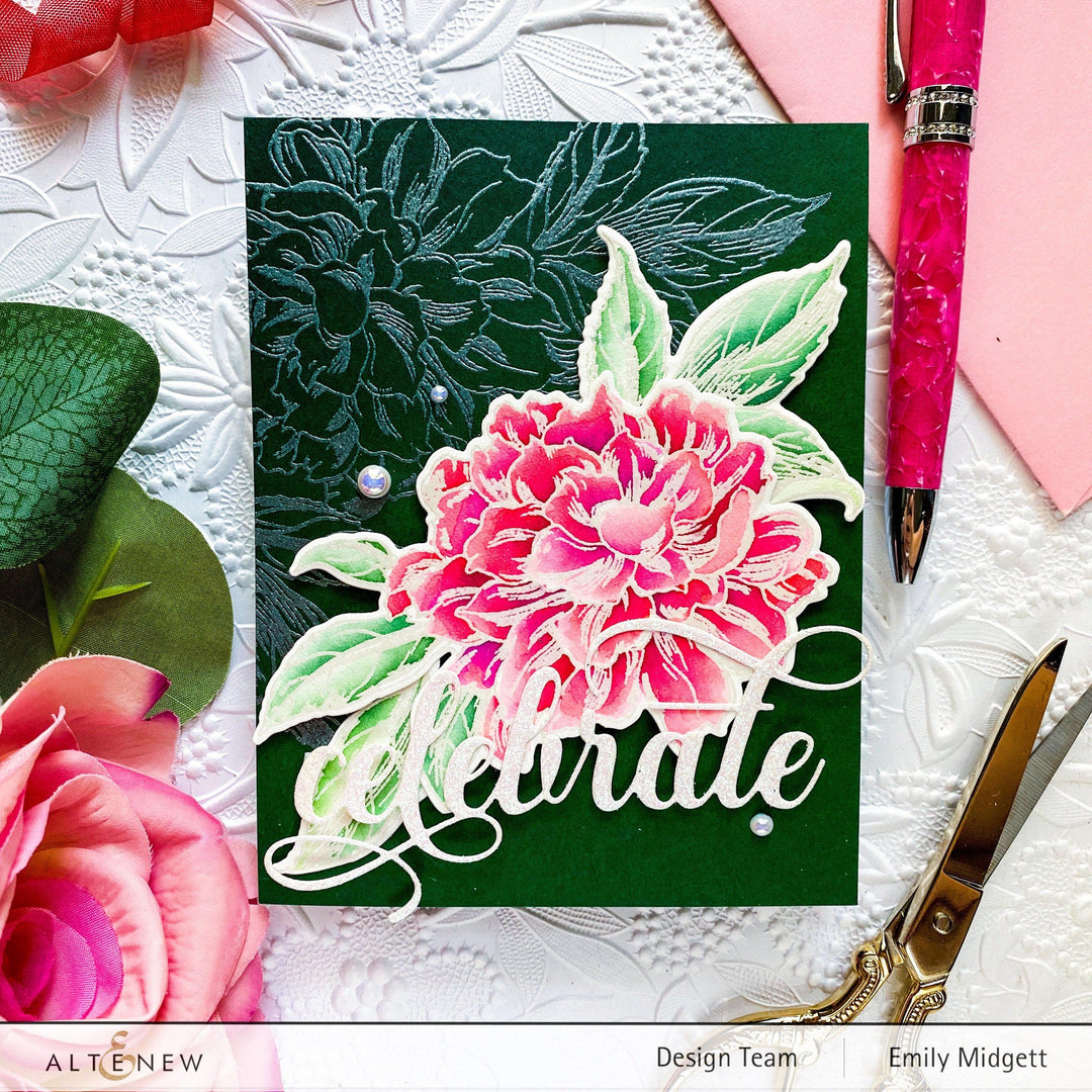 Stamp & Die & Stencil Bundle Vintage Garden