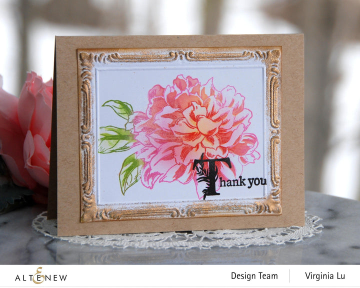 Stamp & Die & Stencil Bundle Vintage Garden